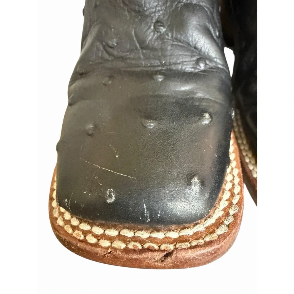 Veretta Kids Black Leather‎ Boots Size 21